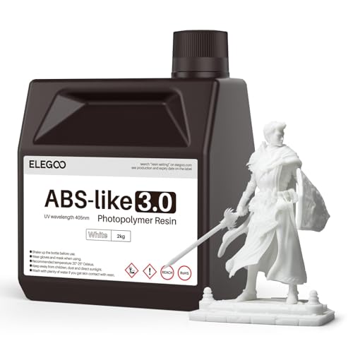 ELEGOO ABS-Like 3.0 White Resin 2000g