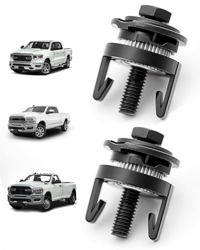 2PCS 68222836AA & 68222835AA,Headlamp Headlight Mounting Spacer Mount Clips Fits for 2013-2018 Ram 1500/2500/3500/4500/5500 Pickup Truck,Headlight Bolt