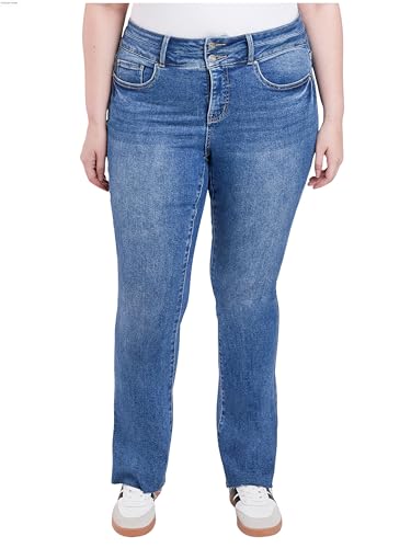 Royalty For Me Womens Women's Luxe Premium Stretch Slim Straight Jeans