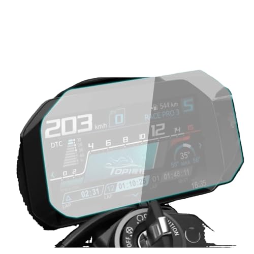 Film protection tableau bord en verre pour affichage clair en roadtrip R1250GS Adventure