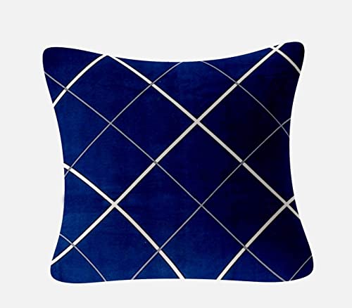 Image of Microfiber Fabric 8Pcs Diwan Blend Set of 60X90 Inch 1Bedsheet 16x16inch 5Cushion Covers 18x28 inch 2Bolster Covers (Ice Blue Floral)
