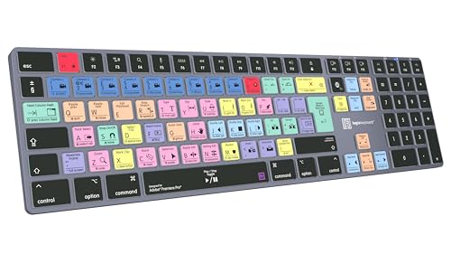 Logickeyboard Adobe Premiere Pro CC Titan UK Mac