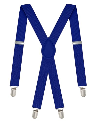 Image of Dibi Suspenders for Men - Adjustable X back Suspender with 4 Strong Clips