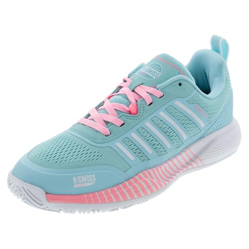 K-Swiss ���f�B�[�X �E���g���R�[�g �p�f���V���[�Y�B, �\�t�g�l�I���u���[/�z���C�g/�l�I���o�u���K���B, 10