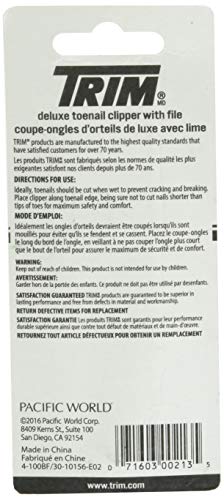 Trim Deluxe Toenail Clipper 1Ct. #TOP2