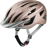 ALPINA GENT MIPS - Reflektierender, Optimal Sichtbarer & Sicherer MIPS Fahrradhelm Mit Fliegennetz Für Erwachsene, rose matt, 51-56 cm