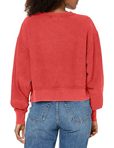 Image of chicka-d NCAA womens Corded Boxy Pullover