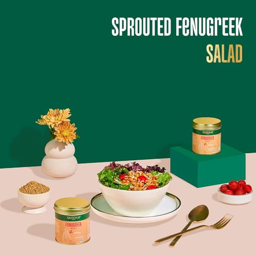 Image of VAHDAM, Fenugreek Whole Seeds (3.38oz /100g) 100% Raw, Gluten Free Fenugreek Whole Foods | Methi Seeds for Cooking | Direct from Source