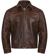 Noble House Dustbowl Herren Lederjacke aus Pferdeleder in braun auch Motorrad