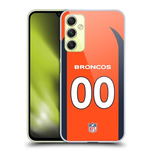 Coque Denver Broncos Samsung A34 5G personnalisée pour éviter les rayures sur l'arrière