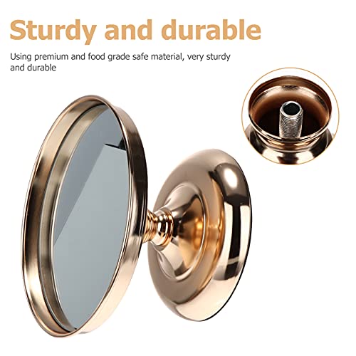 Doitool Gold Cake Stand 8 Inch Round Dessert Stand, European Style Iron Cupcake Holder For Wedding, Centerpiece, Event, Birthday Party Celebrations (8 Inch) #TOP7