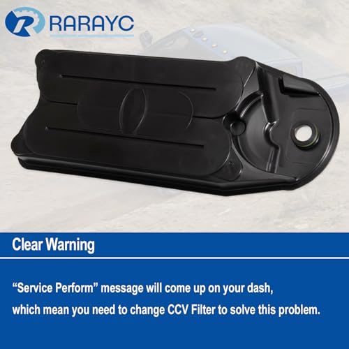 RARAYC Crankcase Breather Filter, Crankcase Ventilation Filter Replacement for Ram 2500 3500 4500 5500 and All Cummins 6.7L ISB Engine Replaces # CV52001, 68002433AA, 68002433AB by RARAYC - Image 5