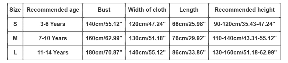Cape De Pluie Enfant,ImperméAble LéGer à Capuche Et Poches Pour Filles IdéAl Pour Les ActivitéS Scolaires Et De Plein Air De 3 à 14 Ans