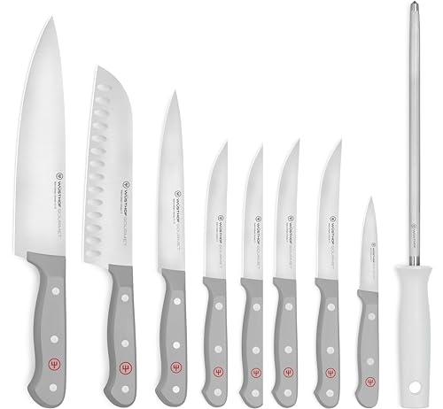 WÜSTHOF Gourmet Grey All-Around 9-Pc Set