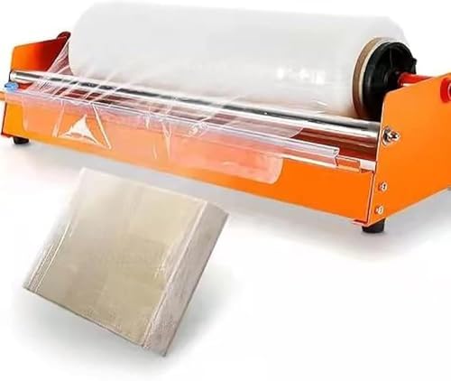 Distributeur de film étirable, machine d'emballage manuelle pour film de 50 cm, design solide et durable pour un emballage efficace