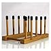 WAOCEO CD Record Storage Rack LP Vinyl Record Storage Holder CD Disc Display Storage Rack Cleaning and Drying Rack a Dual Purpose Record Storage Holder