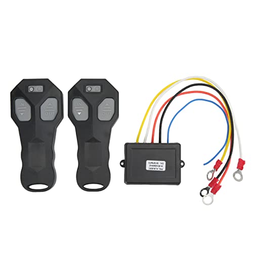 Télécommande de treuil sans fil 12V universelle avec portée de 75 pieds