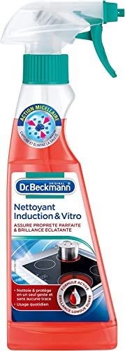 Dr. Beckmann - Spray Vitrocéramique & Induction 250 ml - Assure propreté parfaite et brillance longue durée - Action micellaire