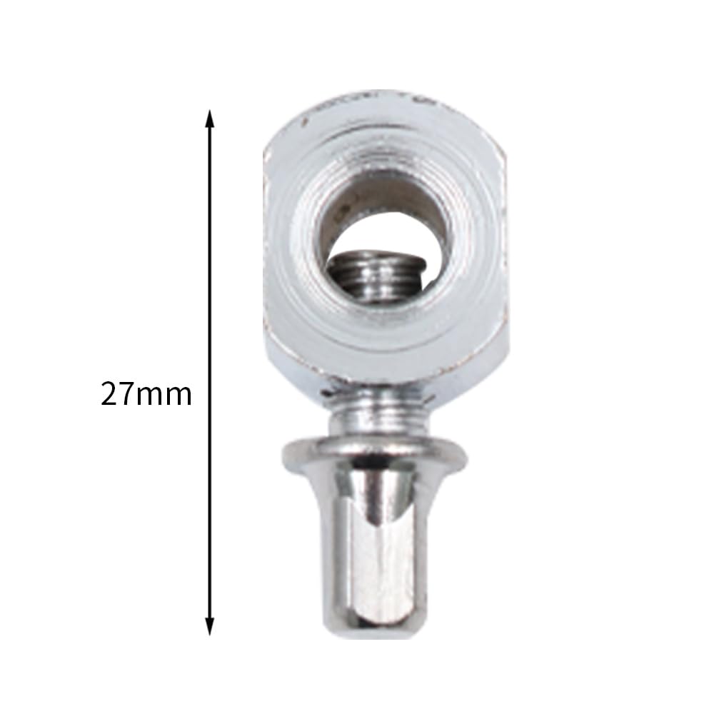 4PCS Pedal de Bombo Contrapeso Diámetro Interior 6,5 mm Atornillado de Forma Segura Accesorios de Pedal de Tambor para Jazz Rock