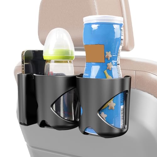 Porte-gobelet pour siège arrière au design ergonomique et finitions soignées