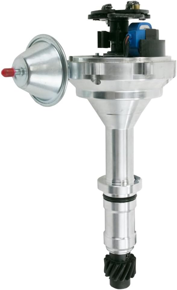 Top Street Performance Pro Series Ready to Run RTR Distributor for Buick Small Block V8 - Red