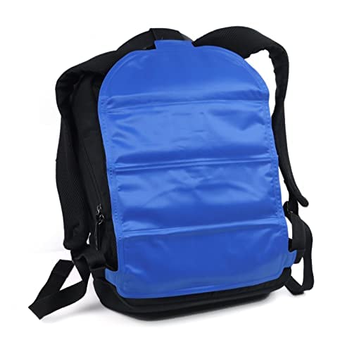 Enjoy Myself Portable Backpack Accessories,Reusable Flexible Gel Ice Pack with Adjustable Straps,Cooling Mat for Hiking, Biking, Running&Climbing-Blue