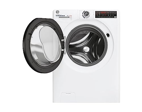 Hoover H-WASH 350 H3WPS6106TAMB-S Waschmaschine/Energieeffizienzklasse A/Füllmenge 10 kg/Eco-Power Inverter Motor/Power Care System/ActiveSteam/Wi-Fi + Bluetooth / 16 Programme