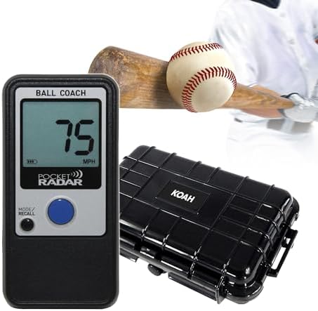 Pocket Radar Ball Coach/Pro-Level Speed Training Tool & (6.5 x 5 ...