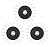 Grout Groovy Nylon Brush Wheel, Tile Cleaner Accessory for Kitchens, Bathrooms & More – 3 Pack
