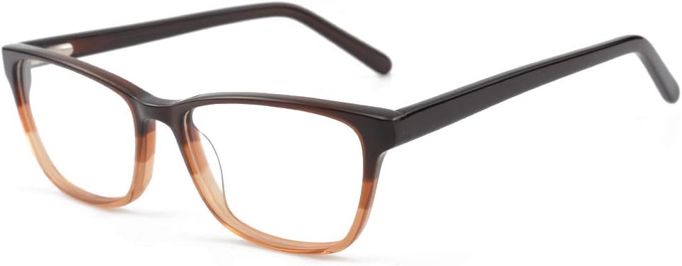 Blue Light Glasses for Women Classic Computer Gaming Reading Brown Glasses with Anti Blue Light Anti Glare UV400 for All Digital Screens