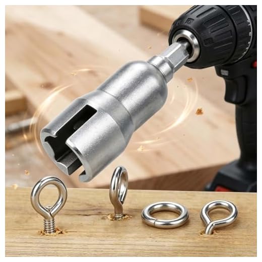 Hex Shank Socket Adapter, Drill Bit Driver for Power Tools