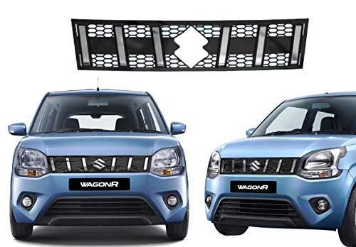 Image of CAR SAAZ GTR Style Front Grill Compatible with WagonR (2019-2022)