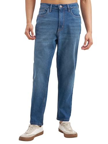 Image of Highlander Men's Straight Relaxed Fit Jeans | Stretchable | Everyday Comfort & Style| Jeans for Man|Premium Cotton Blend