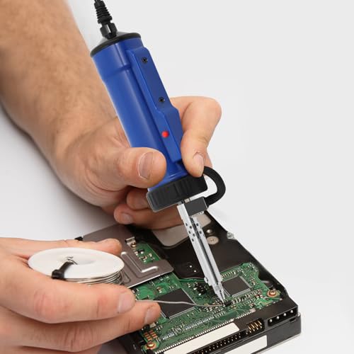 DOPBENT Solder Sucker pompa rozlutowująca, 30 W, 220 V, elektryczny rozlutownica, odsysacz do lutowania cywilnego, rozlutowywania