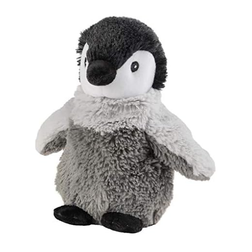 Warmies® Wärmekissen/Stofftier"Minis Baby Pinguin" herausnehmbare Hirse Lavendelfüllung 20cm 280g