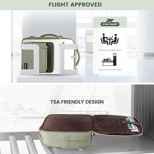 Mochila de viaje LOVEVOOK para mujer 40L aprobada para vuelo miniatura 5