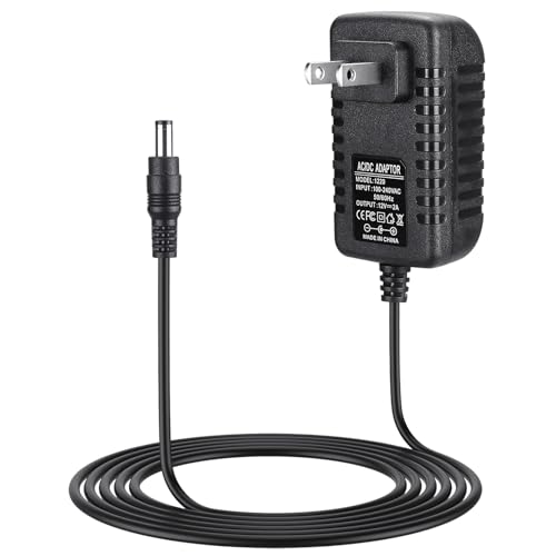 Image of Smays Charger Compatible with Spectra Breast Pump S1, S2 Plus, S3 Pro, 9 Plus, 12V Power Adapter with 6 ft Cord