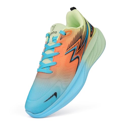 Image of YOHO RushHour Dynamiq Sports Shoes for Men |Cushioned Insole, Stylish, Casual & Sneakers for Gents | Lightweight, Anti-Skid Shoe for Gym, Walking, Running & Everyday Use-1835