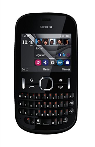 Nokia Asha 201 Téléphone Portable - Graphite (Import Royaume Uni)