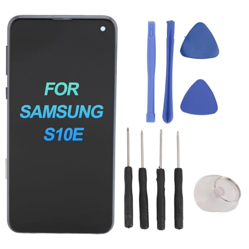 TFT Screen for S10e, Screen Replacement with Frame for S10e G970 G970u G970w G970a, LCD Display Digitizer Assembly with Repair Tools