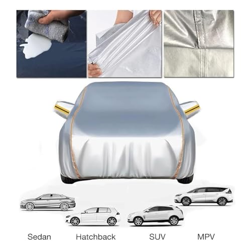 Funda coche antigranizo Opel Crossland exterior impermeable MaKeMoney 8