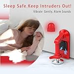 Upgraded Portable Door Stop Alarm with Strong Grip to The Floor, Non-Slip Door Stoppers Security Alarm Lasts 5 Seconds with 80dB, Perfect for Travel & Home Security - Image 2