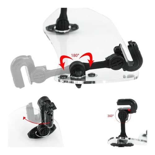 Extension bulle R 1250GS réglable pour stopper le bruit du vent