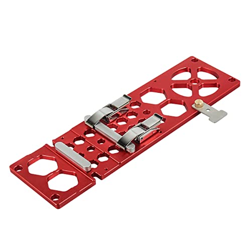 Upgraded 340Mm Track Saw Square Right Angle Circular Saw Guide Rail Angle Stop Accessories Compatible With Festool And Makita Guide Rail (Red) #TOP18