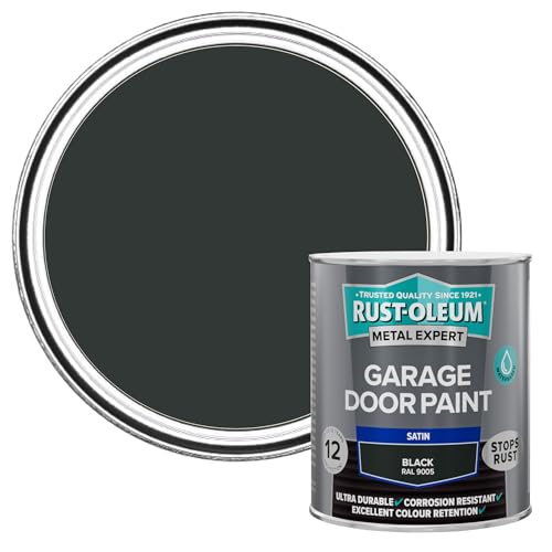Rust-Oleum Metal Expert Garage Door Paint Satin Black 750ml