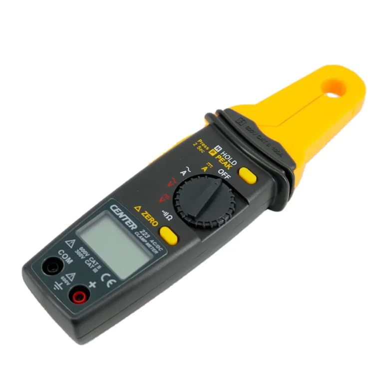 CENTER-223 Handheld High Resolution AC/DC Clamp Meter CENTER223