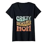 Photo Gallery donna crazy broholmer mom, dog mom maglietta con collo a v Photo Gallery donna crazy broholmer mom, dog mom maglietta con collo a v
