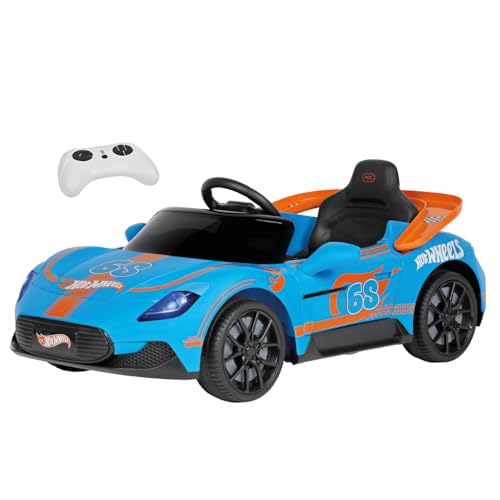 Voiture jouet alimentée par piles Hot Wheels Peg Perego pour de belles aventures au jardin