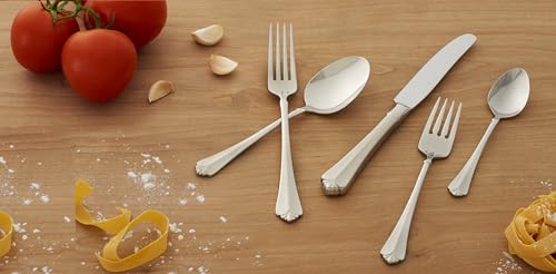Oneida Julliard Flatware, Set of 4 , 18/10 Stainless Steel, Silver by Oneida - Image 3