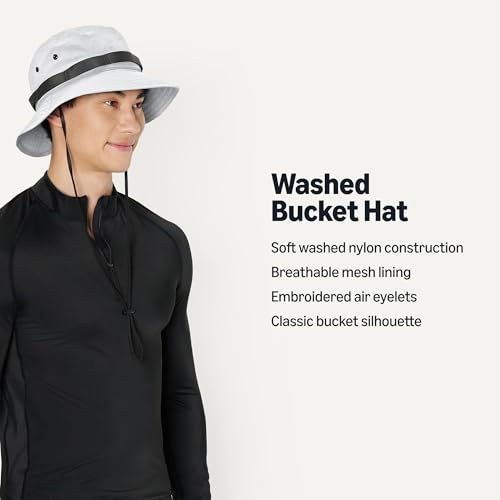 Amazon Essentials Washed Nylon Bucket Hat